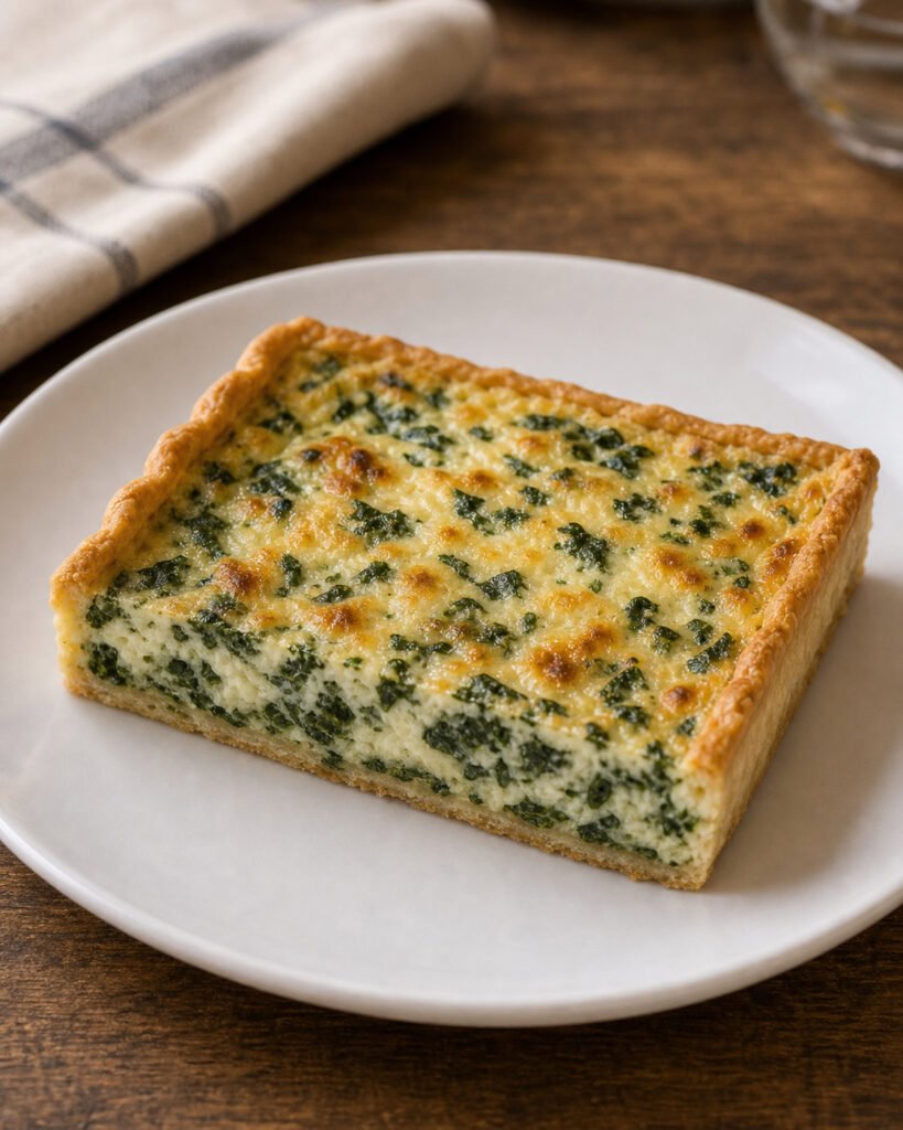 Quiche Ricotta Spinach 900g